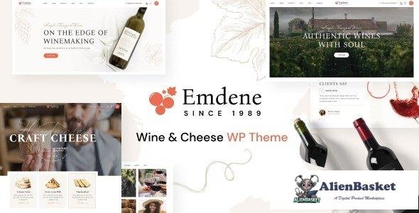 37345 Emdene v1.0.3 - Wine & Cheese WordPress Theme 