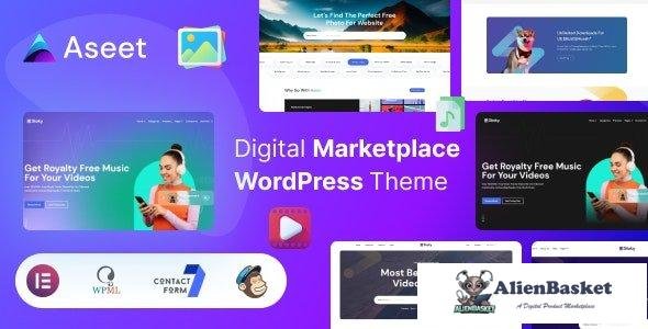 37340 Aseet v1.0 - Digital Marketplace WordPress Theme 