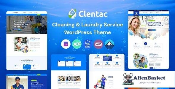 37421 Clentac v1.0 - Cleaning Services WordPress Theme 