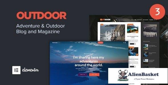 37481 Outdoor v3.4 - Responsive Adventure Blog and Magazine 