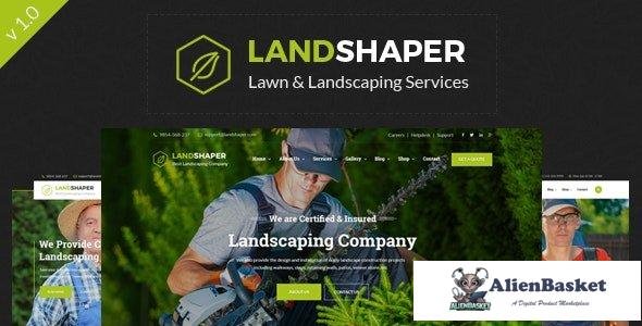 37653 The Landshaper - Gardening and Lawn HTML Template 