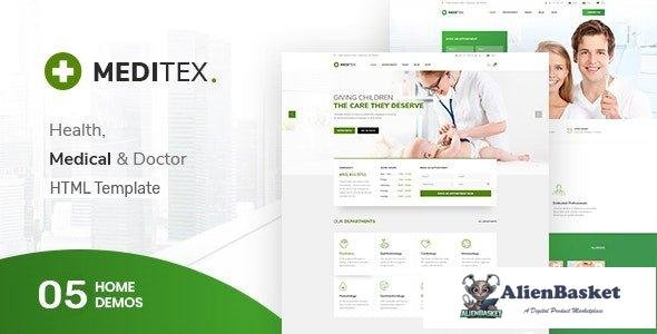 37654 Meditex - Health and Medical HTML Template 