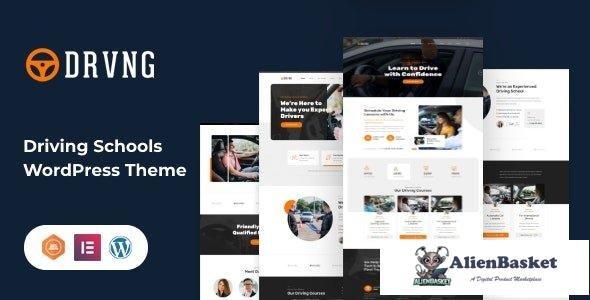 37691 DRVNG v1.0 - Driving School WordPress Theme 