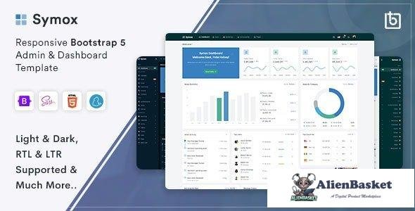 37718 Symox v1.3.0 - Admin & Dashboard Template 