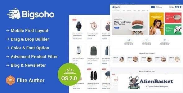 37730 Bigsoho v1.3 - Multipurpose Sectioned Shopify 2.0 Responsive Theme 