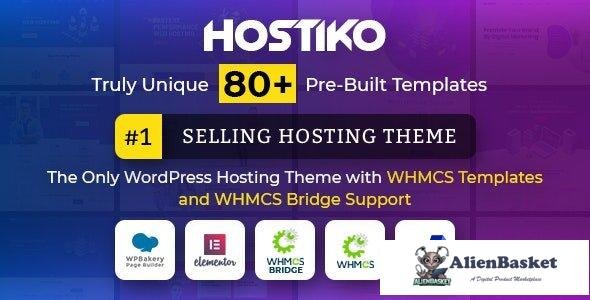 37739 Hostiko v80.0.0 - WordPress WHMCS Hosting Theme 