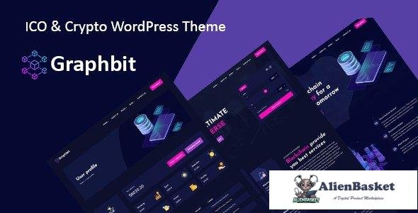 37807 Graphbit v1.0 - ICO & Crypto Bootstrap WordPress Theme 