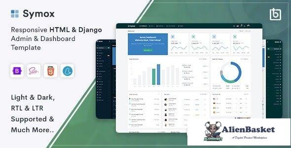 37835 Symox - Django Admin & Dashboard Template 