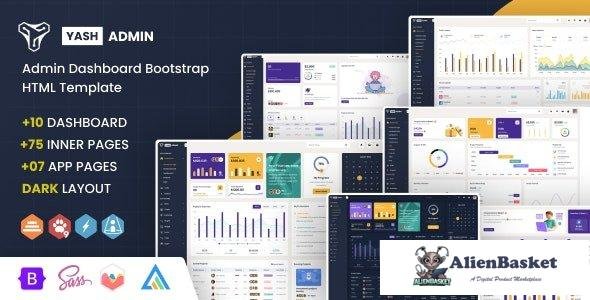 37862 Yash v1.0 - Admin Dashboard Bootstrap HTML Template 