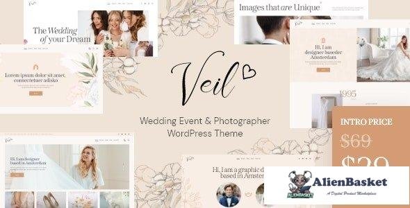 37901 Veil v1.0.0 - Wedding Event & Photographer WordPress Theme 