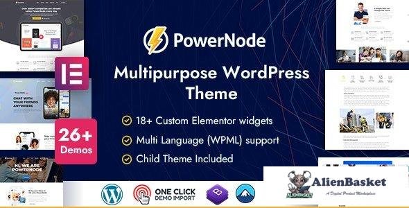 37966 PowerNode v1.3.2 - Multipurpose WordPress Theme 