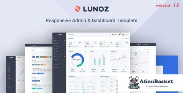 37979 Lunoz v1.0 - Admin & Dashboard Template 