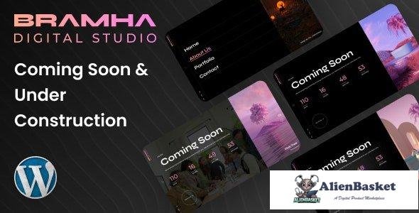 37991 Bramha v1.0 - Coming Soon & Under Construction WordPress Theme 