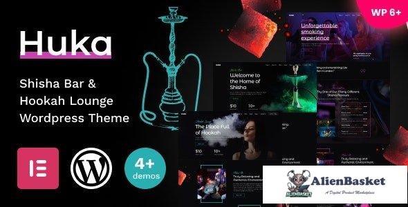 41095 Huka v1.05 - Shisha Bar & Hookah Lounge WordPress Theme 