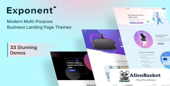 42506 Exponent v1.3.0.5 - Modern Multi-Purpose Business Theme 