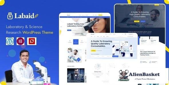 38084 Labaid v1.0.1 - Laboratory & Science Research WordPress Theme 