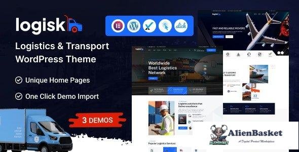 38636 Logisk v1.0.1 - Transport & Logistics Service WordPress Theme 