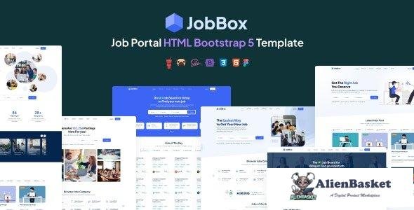 38261 JobBox v4.1 - Job Portal + Admin HTML Bootstrap 5 Template 