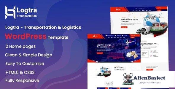 38345 Logtra v1.0 - Transportation & Logistics WordPress Theme 