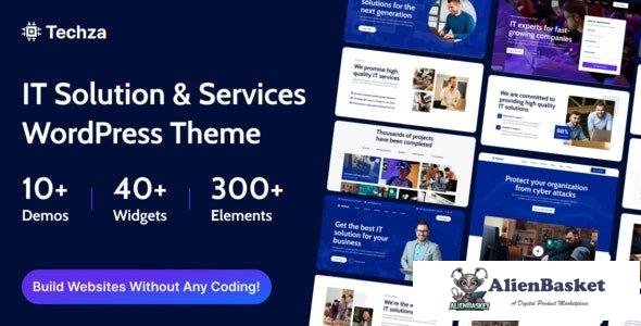 38356 Techza v1.0.1 - IT Solutions & Technology WordPress Theme 