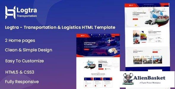 38407 Logtra v1.1 - Transportation & Logistics HTML Template 