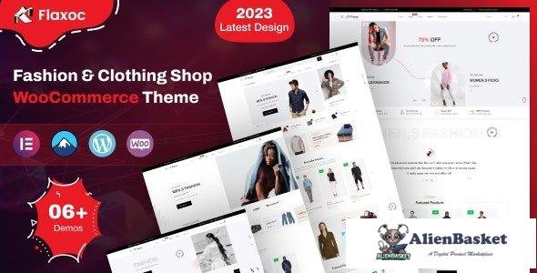 38412 Flaxoc v1.0 - Fashion Store WooCommerce Theme 