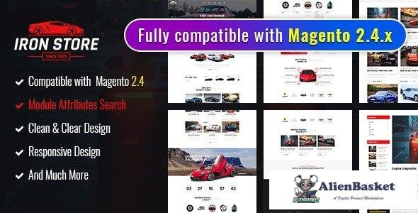 38425 Ironstore v2.2.0 - Best Magento 2 Auto Parts Theme 