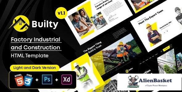 38431 Builty v1.1 - Industrial and Building Construction HTML Template 