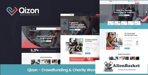 39939 Qizon v1.0.2 - Crowdfunding & Charity WordPress Theme 