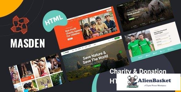 38454 Masden - Charity & Donation HTML Template 