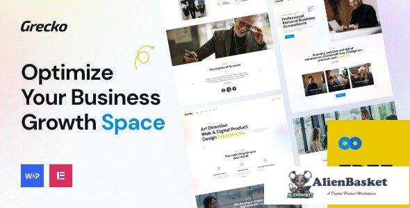 38627 Grecko v5.2.0 - Multipurpose Business WordPress Theme with Clean Design 