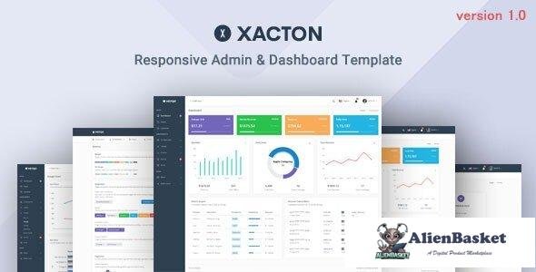 38491 Xacton - Admin & Dashboard Template 