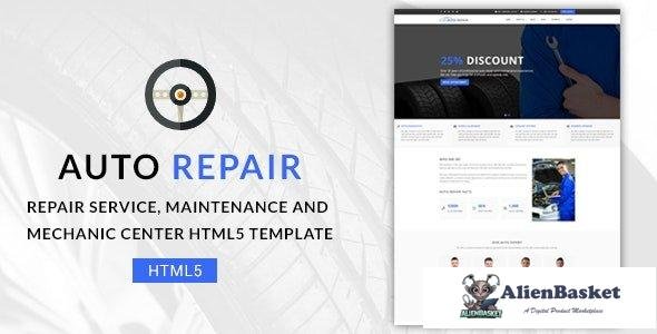 38526 Auto Repair - Maintenance and Mechanic Center HTML5 Template 