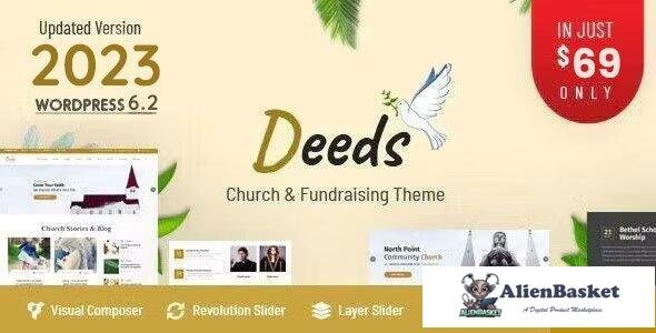 38559 Deeds v9.3 - Best Responsive Nonprofit Church WordPress Theme 