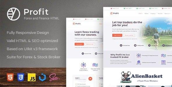 38614 Profit - Forex and Finance HTML Template 