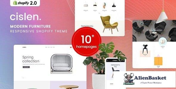 38741 Cislen - Modern Furniture Responsive Shopify Theme 