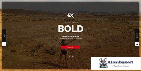 38755 Bold - Responsive Under Construction Template 