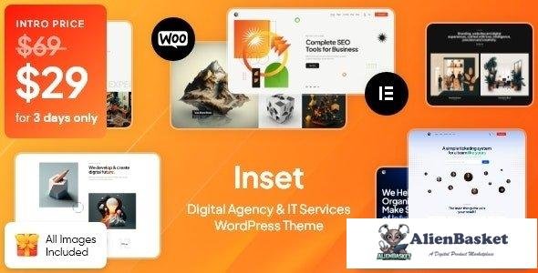 38764 Inset v1.0 - Digital Agency & IT Services WordPress Theme 