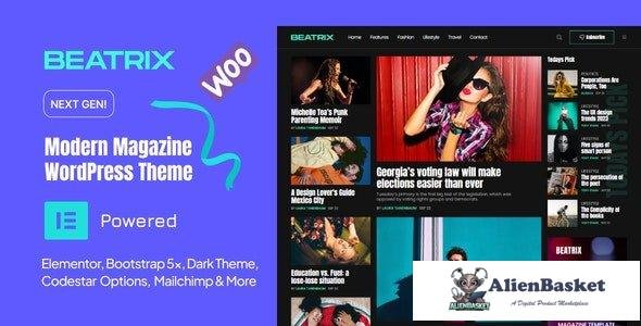 38856 Beatrix - Modern Magazine WordPress Theme - 3 August 2023 