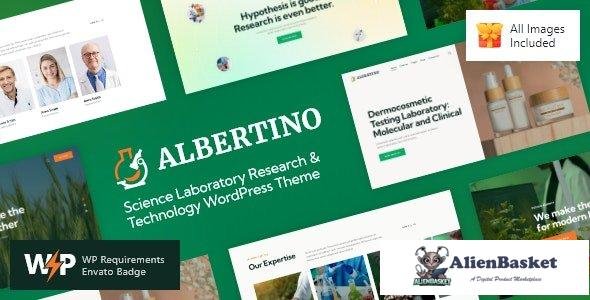 41355 Albertino v2.14 - Science Laboratory Research & Technology WordPress Theme 