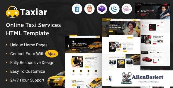 38954 Taxiar - Online Taxi Service HTML Template 