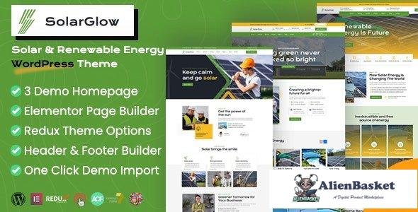 38971 Solarglow v1.1.0 - Solar & Renewable Energy WordPress Theme 