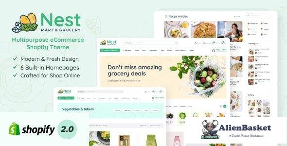 40699 Nest v1.7.2 - Grocery Store WooCommerce WordPress Theme 