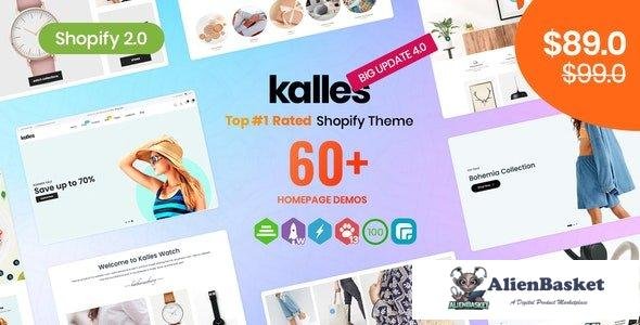 39048 Kalles v4.2 - Clean, Versatile, Responsive Shopify Theme - RTL support 