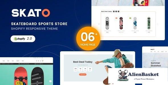 39087 Skato v1.0.0 - Skateboard Sports Store Shopify 2.0 Theme 