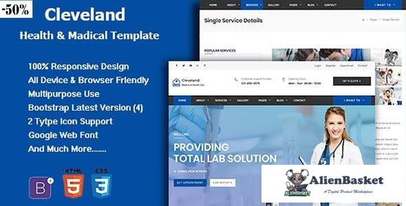 39139 Cleveland - Responsive Hospital, Health And Medical Template 