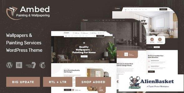 39149 Ambed v1.1 - Wallpapers & Painting Services WordPress Theme 