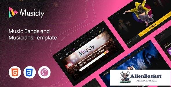 39170 Musicly - Music Bands and Musicians HTML Template 