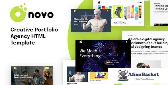 39207 Onovo – Creative Portfolio Agency Template 