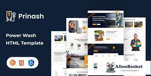 39228 Prinash - Power Wash Cleaning Services HTML Template 